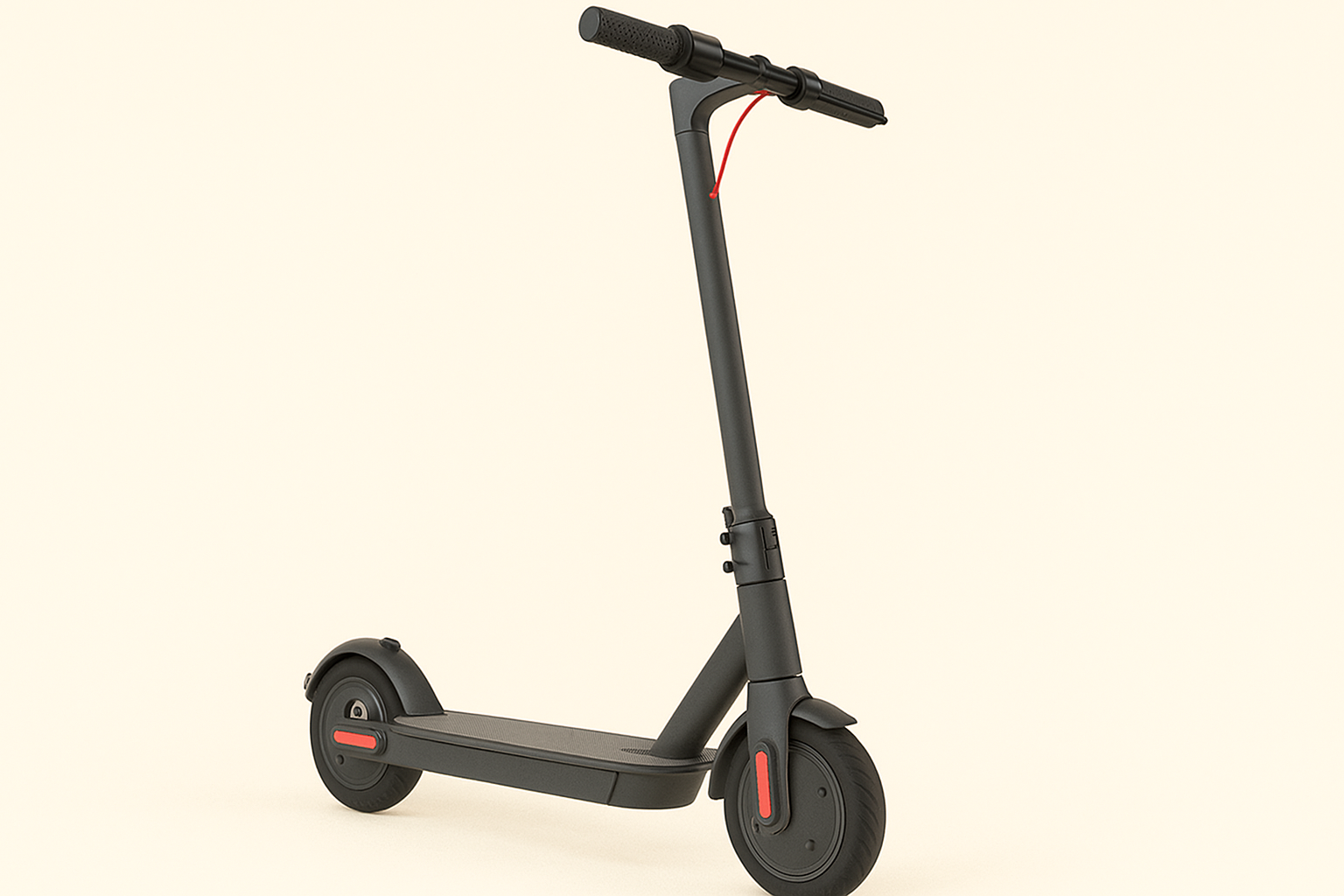 trottinette électrique moderne et épurée